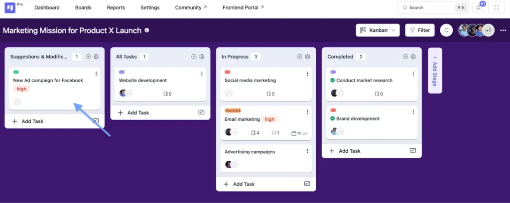 task form automatically converted into fluentboards task 