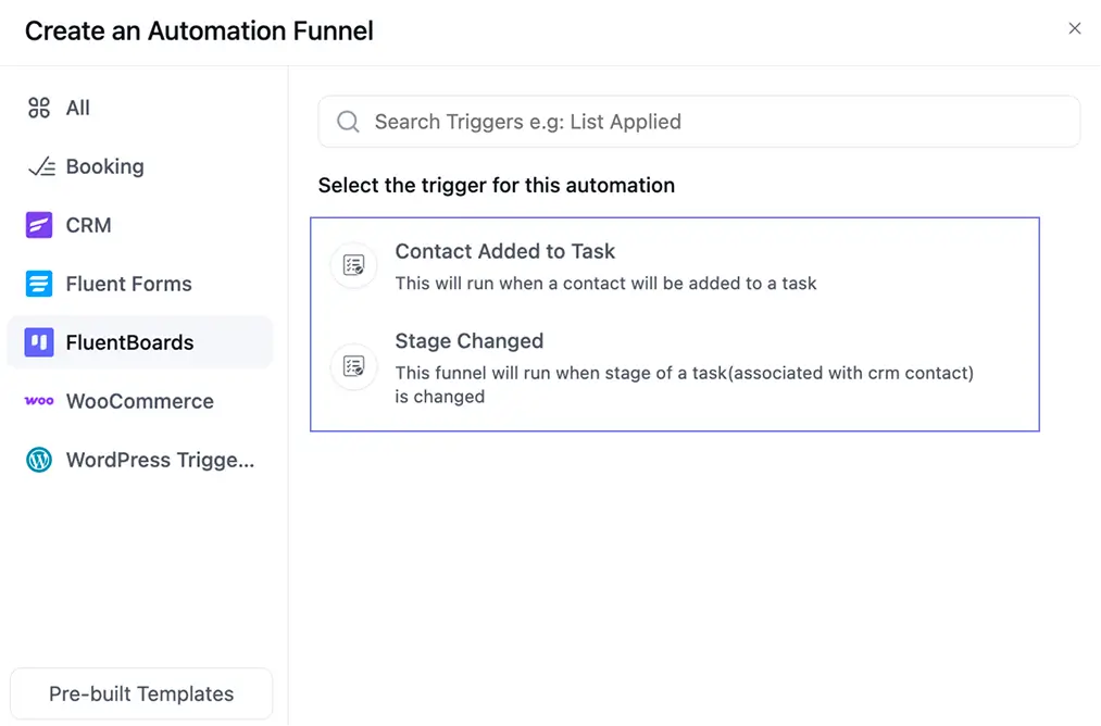 Use Case Five: Trigger a CRM Action From What Happens on a Board 