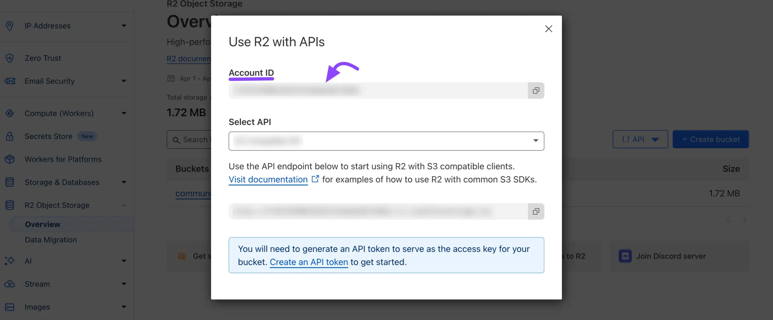 copy account id