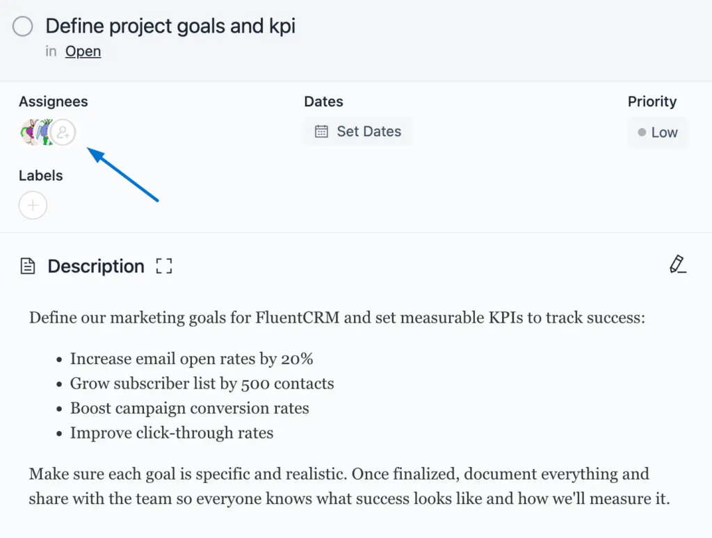 Assign multiple team members to any task with Infinite Assignees