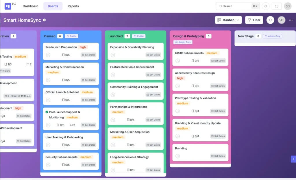 FluentBoards - View-only Member Role Feature