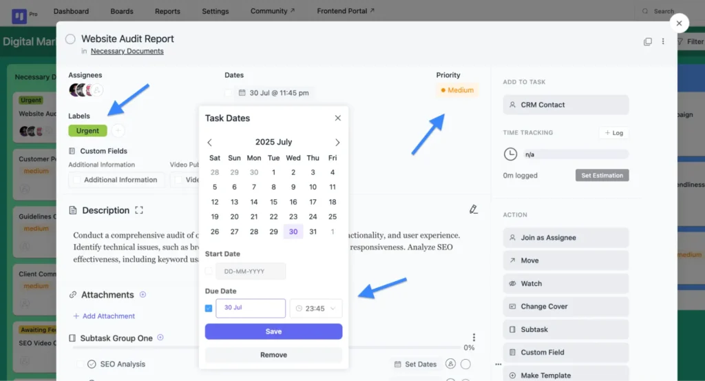 Deliver projects on time