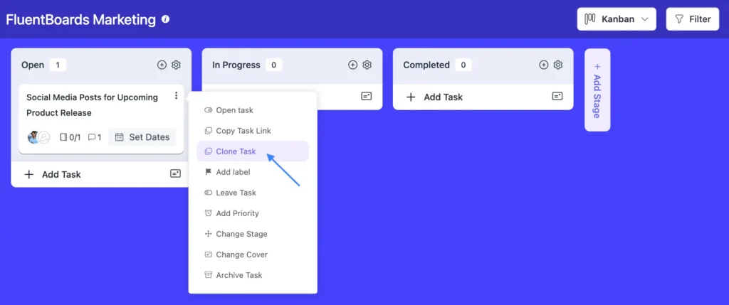 Task Clone with Customization for Efficient Task Duplication