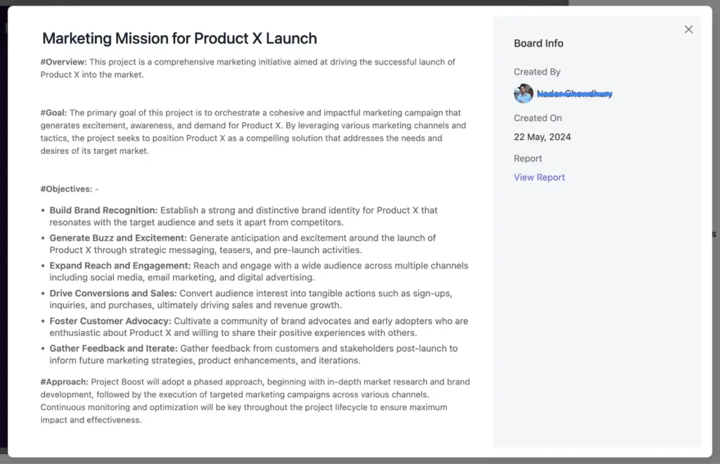 Define Project Goals and Objectives 