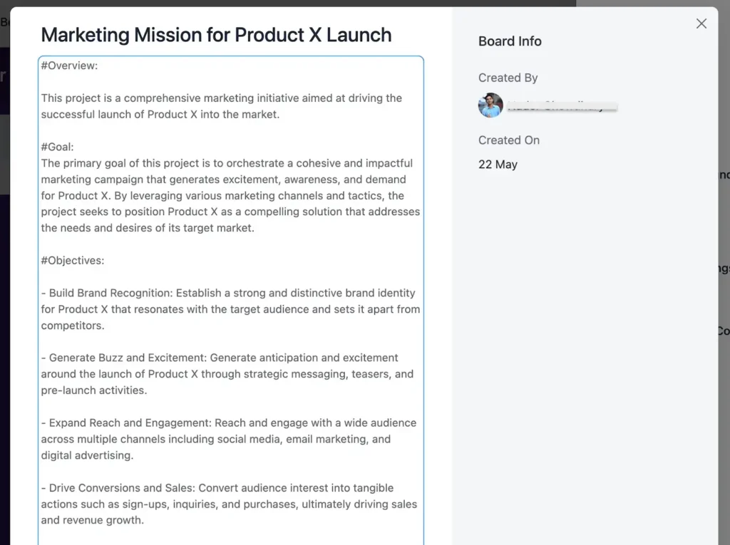 Define Project Goals and Objectives