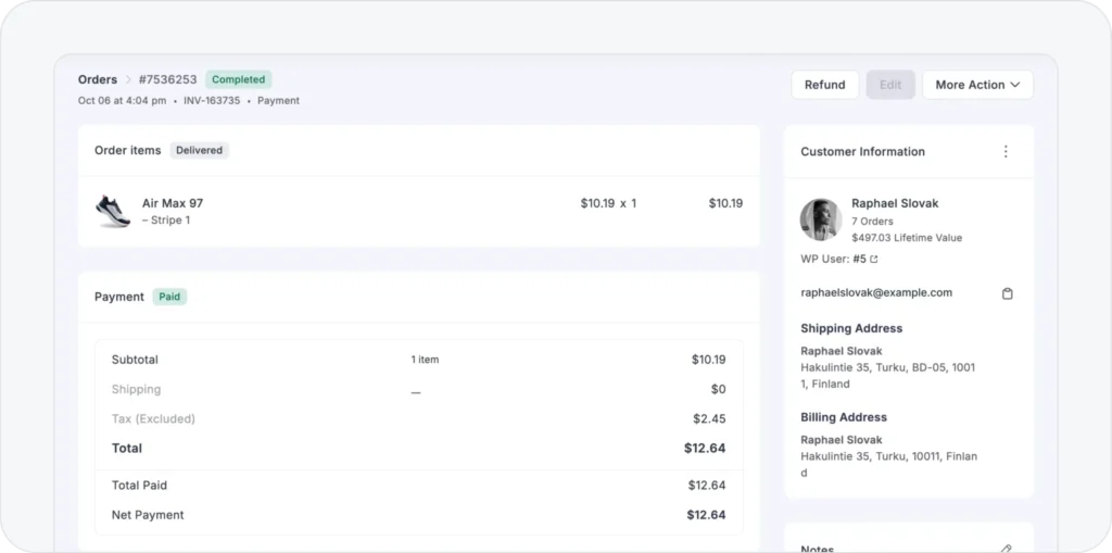 Manage every order like a pro