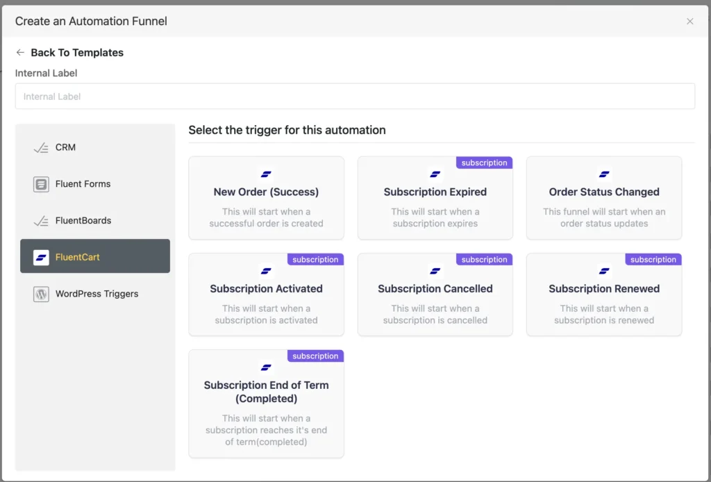 FluentCart works hand-in-hand with FluentCRM.