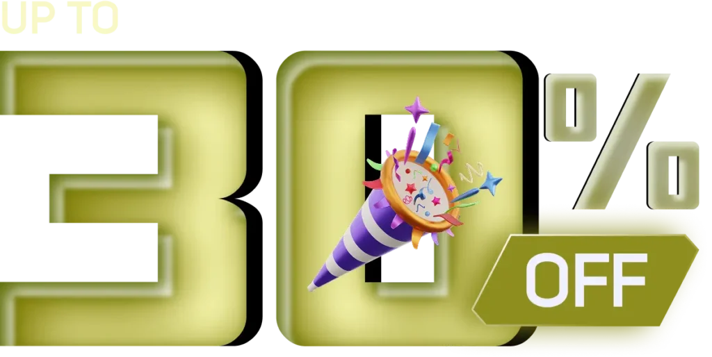 fluentboards upto 30% new year deal text