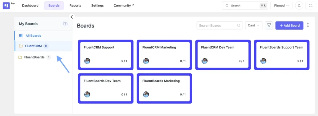 Board Folderization for Better Project Management