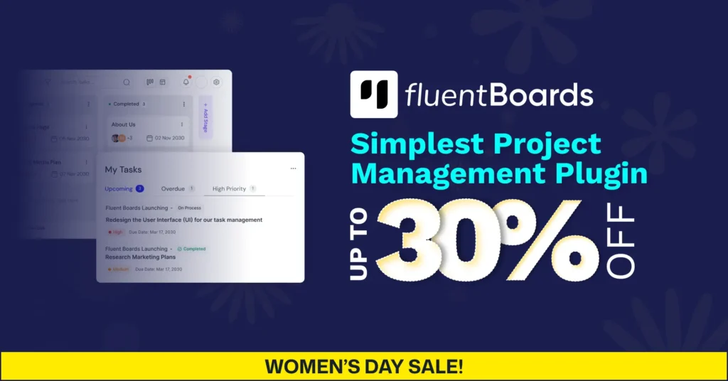 Fluentboards Women's Day Deal