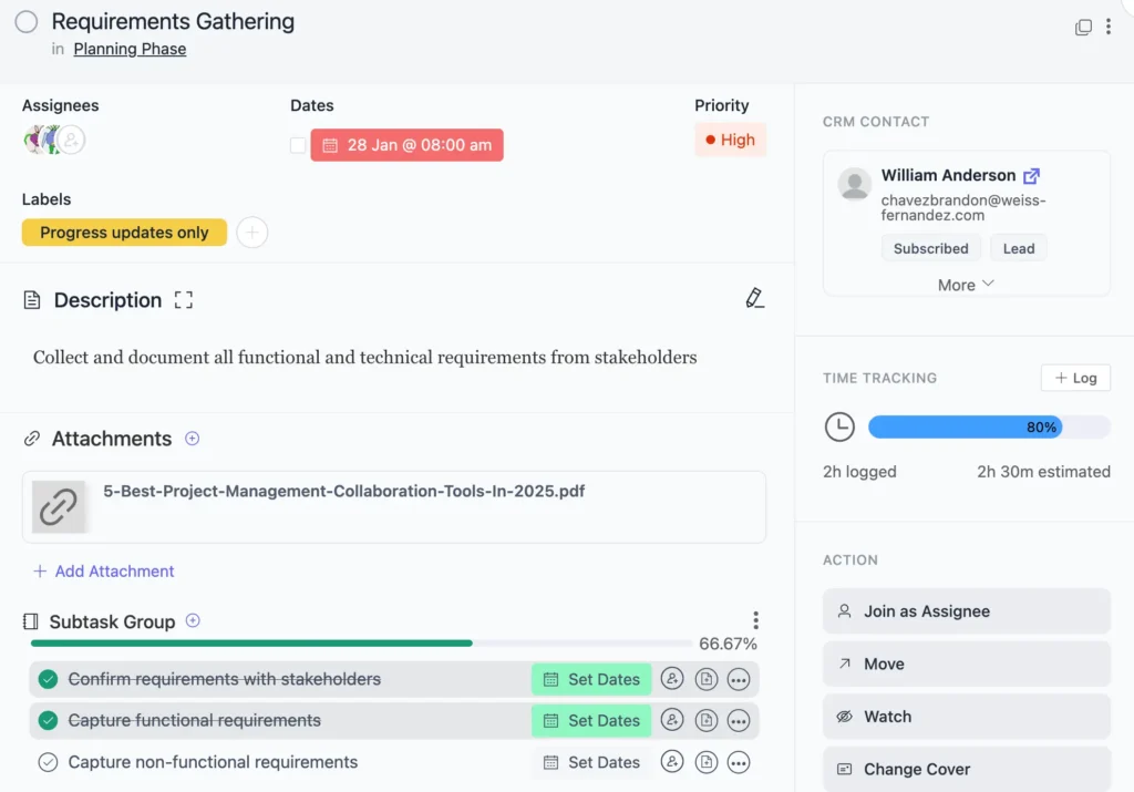 Give every stakeholder the right level of visibility