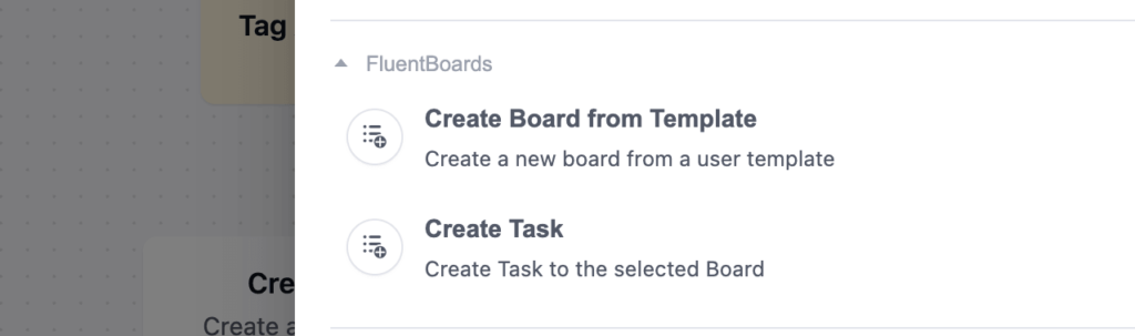 Automated Board Creation via FluentCRM