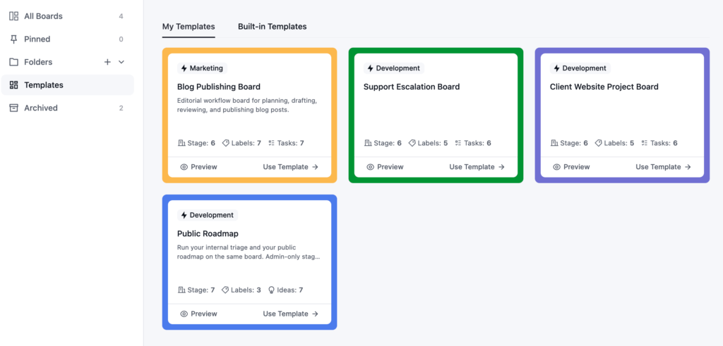 Board Templates: Stop Building From Scratch Every Time