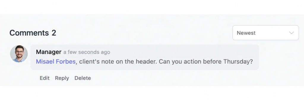 Step 1: Log feedback manually with context intact