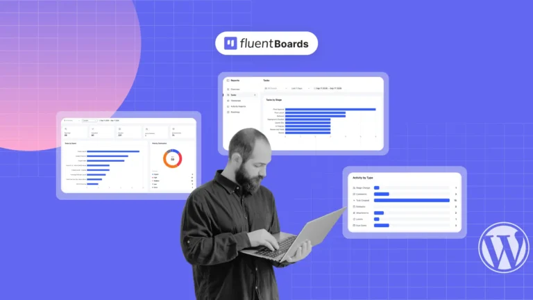 FluentBoards Reports Dashboard
