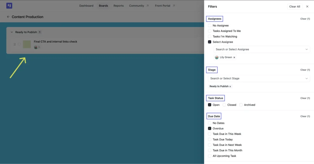 Filtering and sorting together in List View
