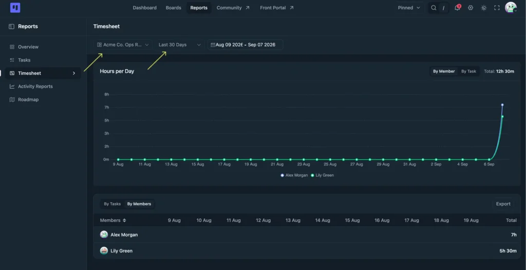 Run a real billing check (FluentBoards)