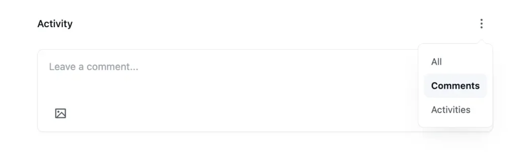 Task Comment (FluentBoards)