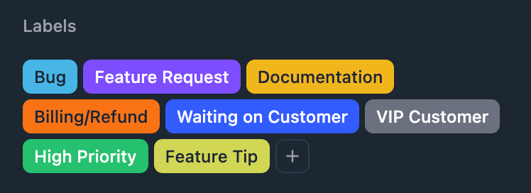 Labels are getting a small but useful visual upgrade too