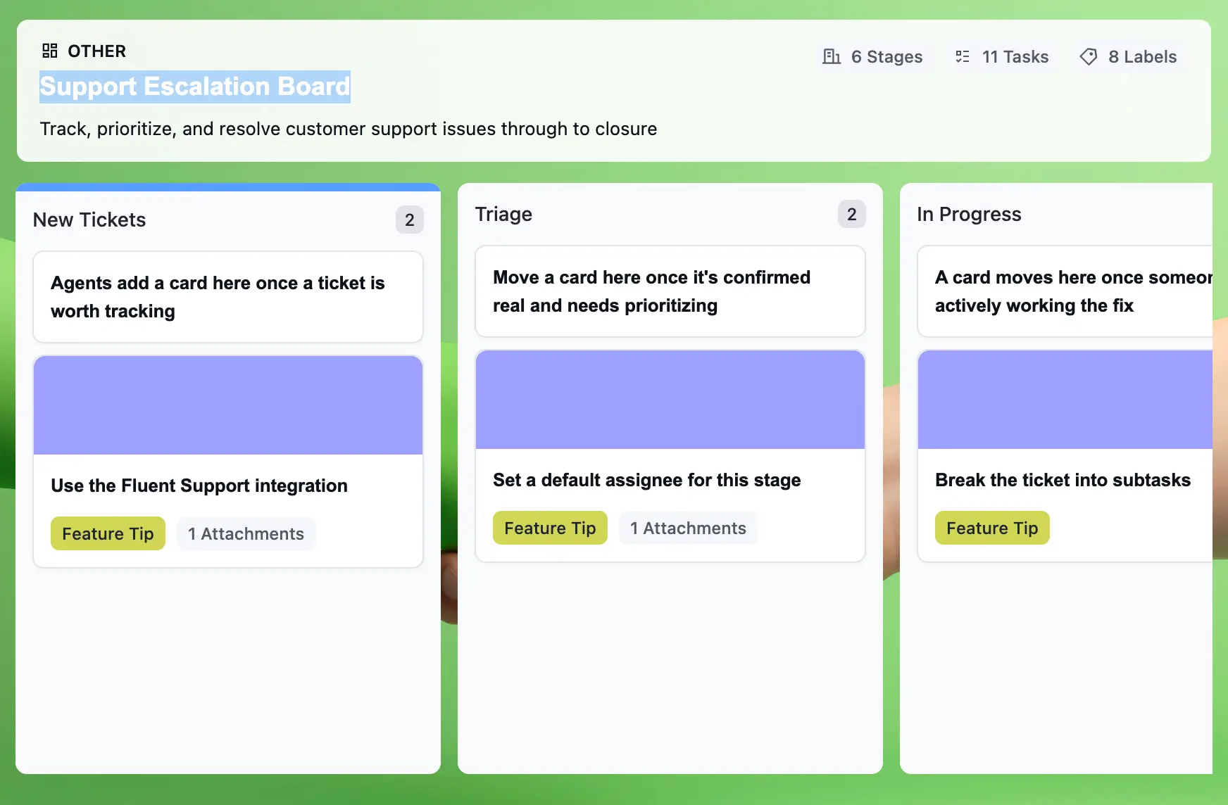 Customer Support Escalation template