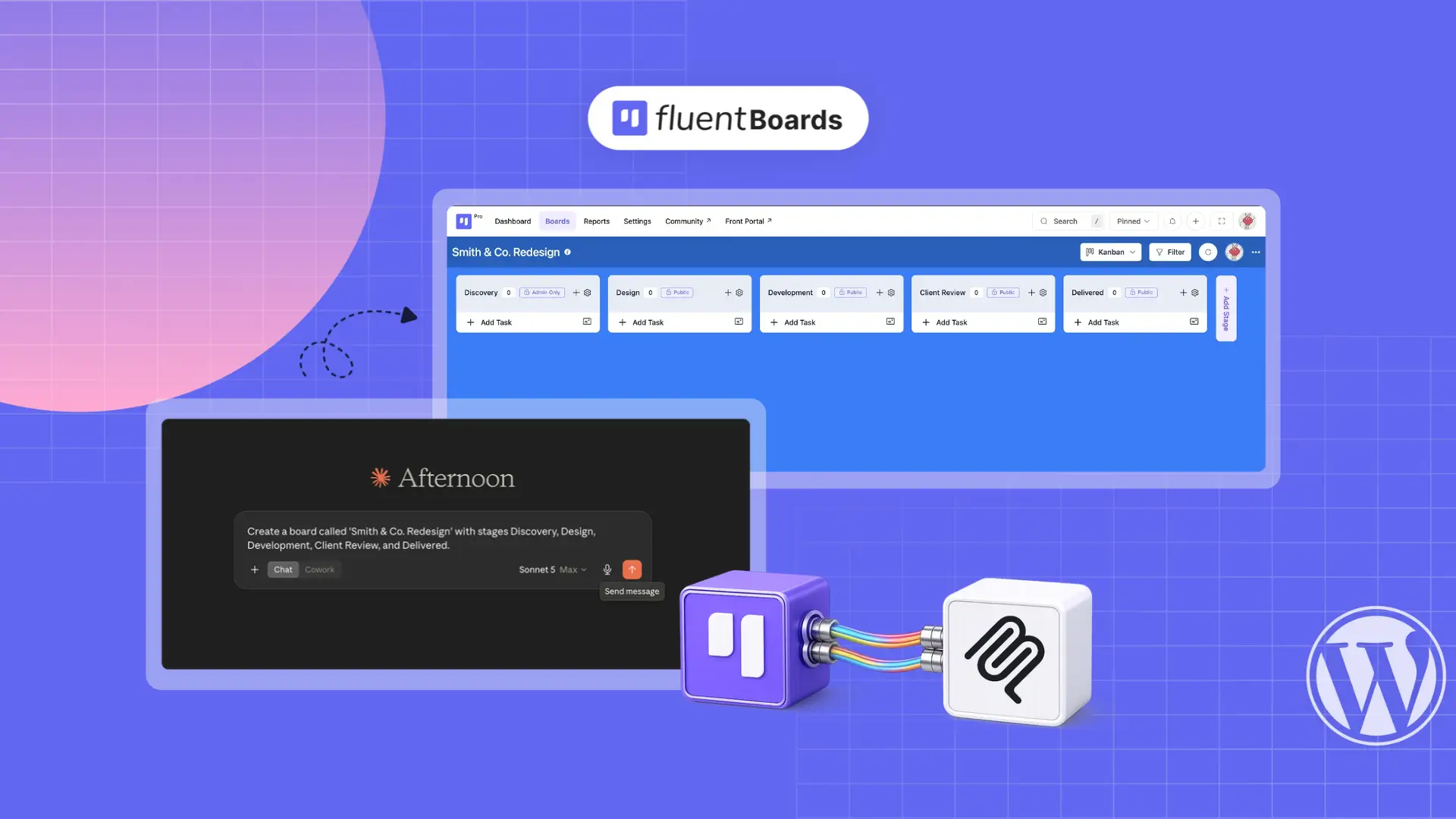 Ready-made AI prompts for managing FluentBoards projects with MCP