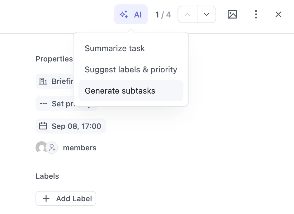 fluentboards built in ai